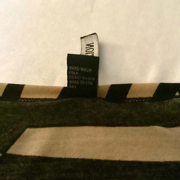 MT Collection Black & Tan Geometric Print Shift Dress Size Large - Picture 5 of 8